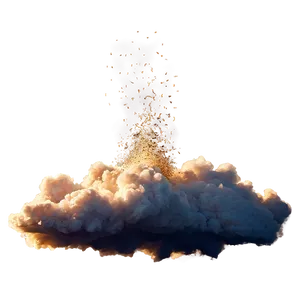 Golden Dust Cloud Png 90 PNG Image