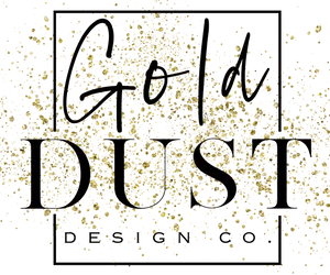 Golden Dust Particles Formation PNG Image