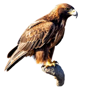 Golden Eagle Against Blue Sky Png 43 PNG Image