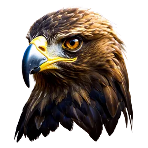 Golden Eagle Head Image Png 16 PNG Image