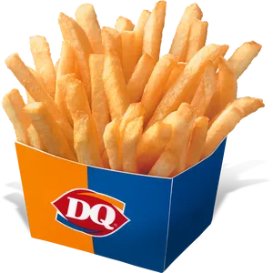 Golden Friesin D Q Box PNG Image