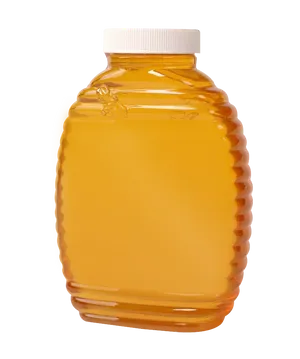 Golden Honeyin Plastic Jar PNG