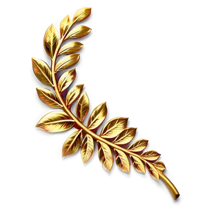 Golden Laurel Png Kin47 PNG Image