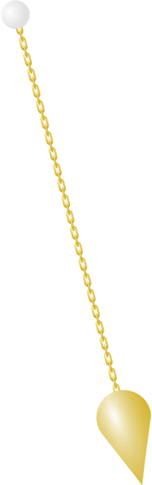 Golden Pendulum Swinging.png PNG Image