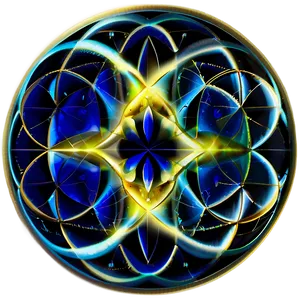 Golden Ratio Flower Of Life Png 06252024 PNG Image