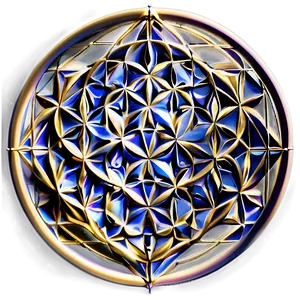 Golden Ratio Flower Of Life Png Rqd PNG Image