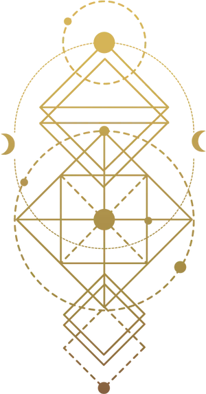 Golden_ Sacred_ Geometry_ Vector PNG Image