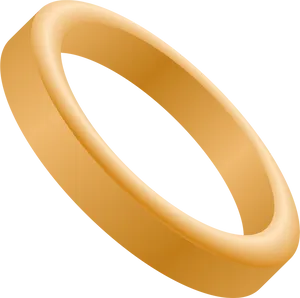 Golden Sonic Ring Icon PNG Image