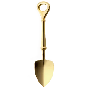 Golden Spade Png 05242024 PNG Image