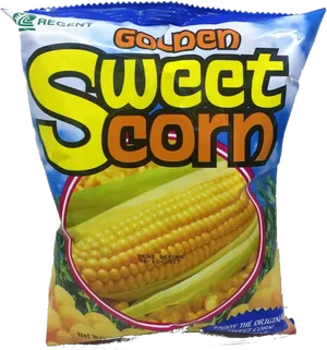 Golden Sweet Corn Package PNG Image