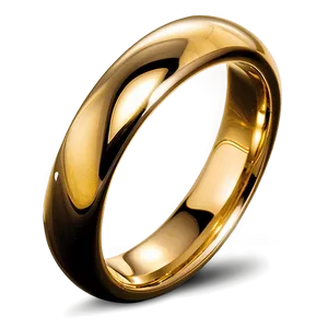 Golden Wedding Ring PNG Qri PNG