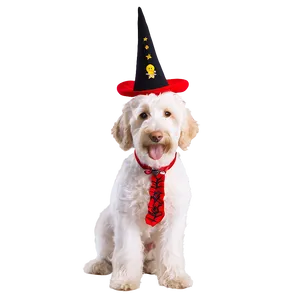 Goldendoodle In Costume Png 40 PNG Image