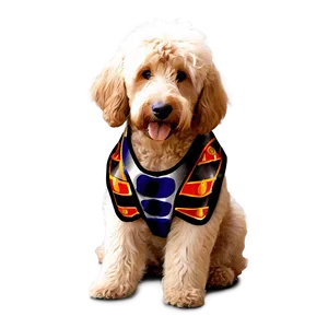 Goldendoodle In Costume Png Mes3 PNG Image