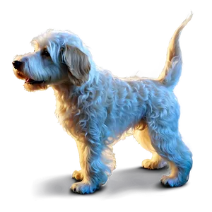 Goldendoodle Side View Png Ugf67 PNG Image