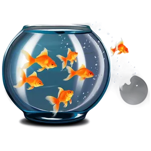 Goldfish In Fishbowl Png 06212024 PNG Image