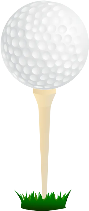 Golf Ballon Tee PNG Image