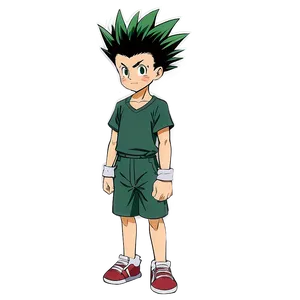 Gon Freecss Full Body Png Ptq89 PNG Image