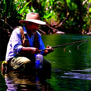 Gone Fishing In The Wilderness Png Tuc43 PNG Image