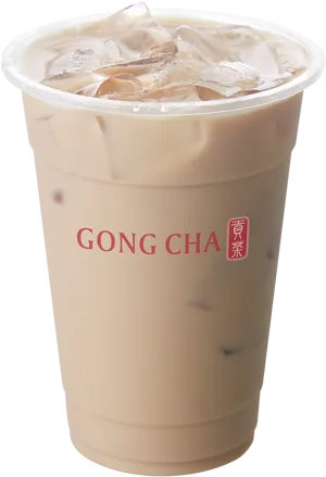 Gong Cha Bubble Tea Cup PNG Image