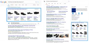 Google Ads Cole Haan Mens Dress Shoes Comparison PNG Image