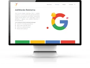 Google Ads Displayon Monitor PNG Image