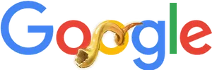 Google Logowith Pretzel PNG Image