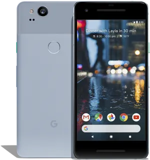 Google Pixel Smartphone Design PNG Image