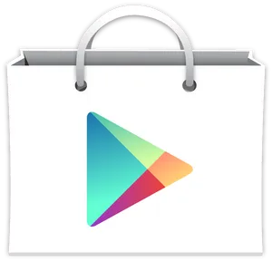 Google Play Store Bag Icon PNG Image