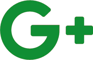 Google Plus Logo Green PNG Image