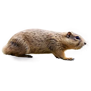 Gopher In Fantasy Setting Png Bit PNG Image