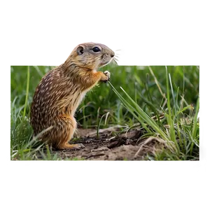 Gopher In Nature Background Png 11 PNG Image