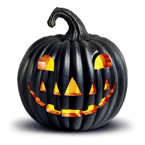 Gothic Black Pumpkin Png Ahg PNG Image