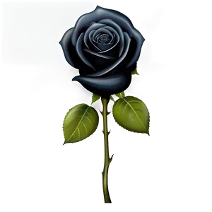 Gothic Black Roses Png 32 PNG Image