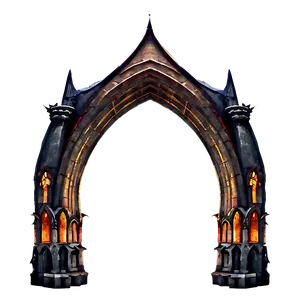 Gothic Cathedral Arch Png Ogt48 PNG Image