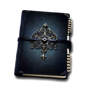 Gothic Notebook Cover Png Xjx PNG Image