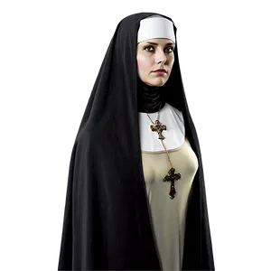 Gothic Nun Artwork Png 06242024 PNG Image