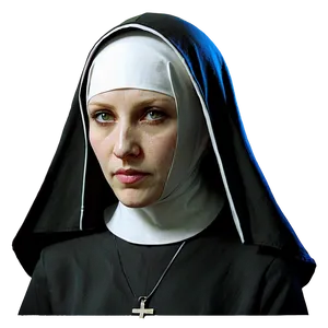 Gothic Nun Artwork Png Veg38 PNG Image