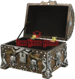 Gothic Treasure Chest PNG Image