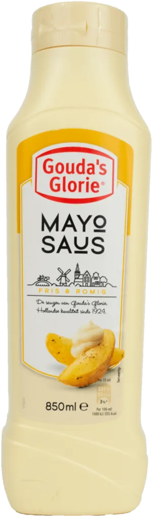 Goudas Glorie Mayo Saus Bottle850ml PNG Image