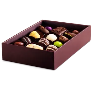 Gourmet Chocolate Box Png 2 PNG Image