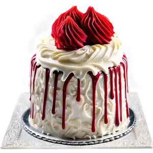 Gourmet Red Velvet Cake Png Nev PNG Image