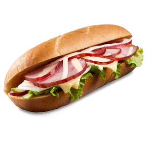 Gourmet Sub Sandwich Png Sua PNG Image