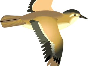 Graceful_ Flying_ Bird_ Illustration.png PNG Image