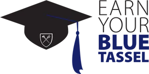 Graduation Blue Tassel Concept PNG Image