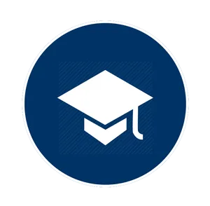 Graduation Cap Icon PNG Image