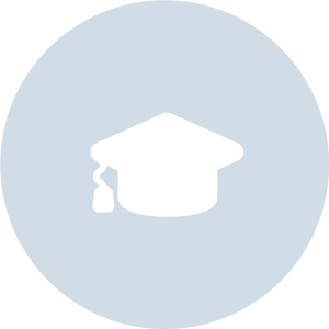 Graduation Cap Icon PNG Image