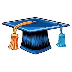 Graduation Cap Top View Clipart Gfj6 PNG Image