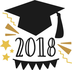 Graduation Cap2018 Celebration PNG Image