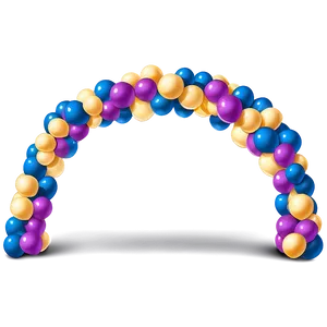 Graduation Party Balloon Arch Png Jee30 PNG Image