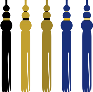 Graduation Tassels Variety PNG Image